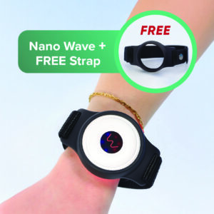 Nano Wave™ – Portable Red Light Therapy Pod + Pod Strap